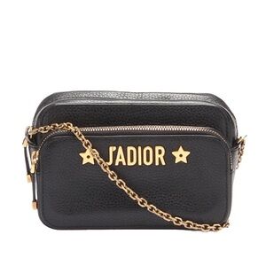 Authentic RARE J'ADIOR Camera Case Clutch with Chain bag​​​​